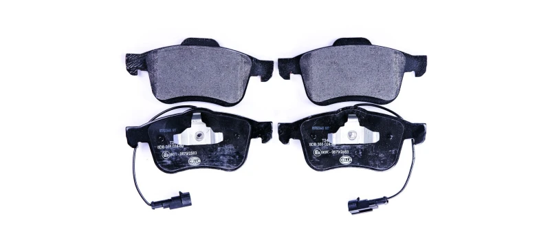 Image of HELLA Brake pad set HELLA 8DB 355 024-691