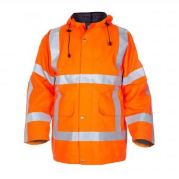 image of Hydrowear Uithoorn Simply No Sweat High Visibility Waterproof Parka BESWHYD072360ORXXL