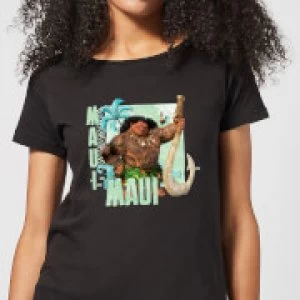 Image of Moana Maui Womens T-Shirt - Black
