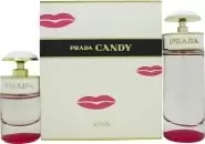 Image of Prada Candy Kiss Gift Set 80ml Eau de Parfum + 30ml Eau de Parfum