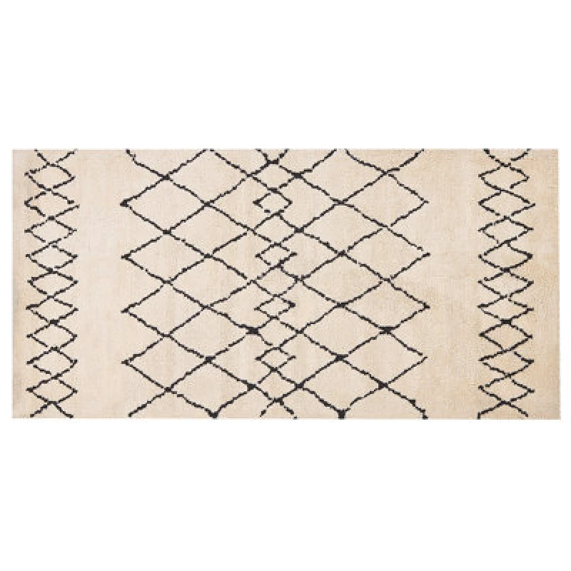 Image of Beliani Rug Havsa Beige 80 X 150 Cm