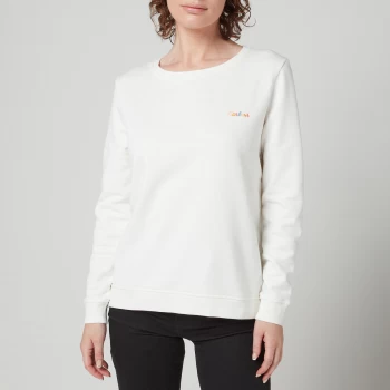 Image of Barbour Womens Amble Sweatshirt - Cloud - UK 8