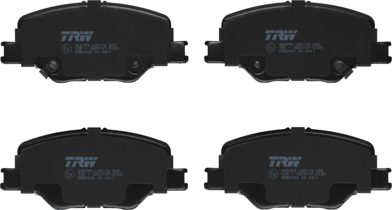 Image of Brake pad set TRW GDB2424