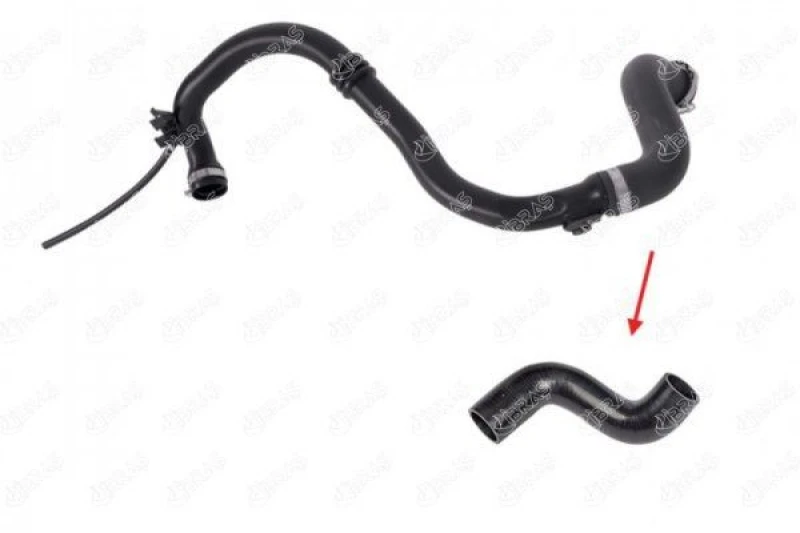 Image of IBRAS Charger intake hose IBRAS 11974