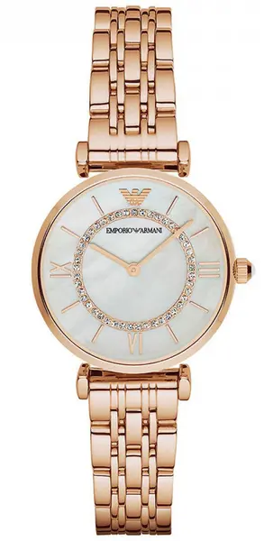 Image of Emporio Armani Watch Gianni T-Bar Ladies - White EA-213