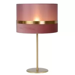 Image of Extravaganza Tusse Retro Table Lamp - Ø30cm - 1xE14 - Pink