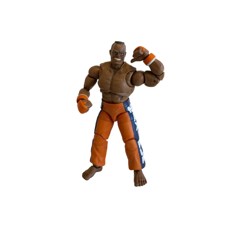Image of Jada Ultra Street Fighter II The Final Challengers Dee Jay 6" Figure 253252034 34691 Multicolor Unisex