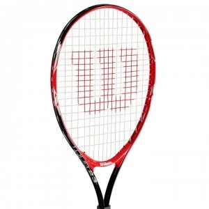 image of Wilson Tour Junior Tennis Racket - Black/Red