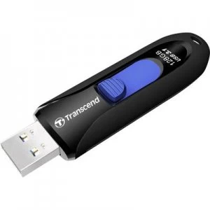 image of Transcend JetFlash 790 USB stick 128GB Black, Blue TS128GJF790K USB 3.1