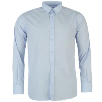 Image of Pierre Cardin Long Sleeve Shirt Mens - Blue