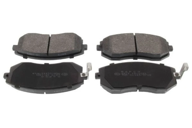 Image of MAPCO 6879 Brake pad set Front Axle, with acoustic wear warning Brake Pad Set,disc brake (402)
