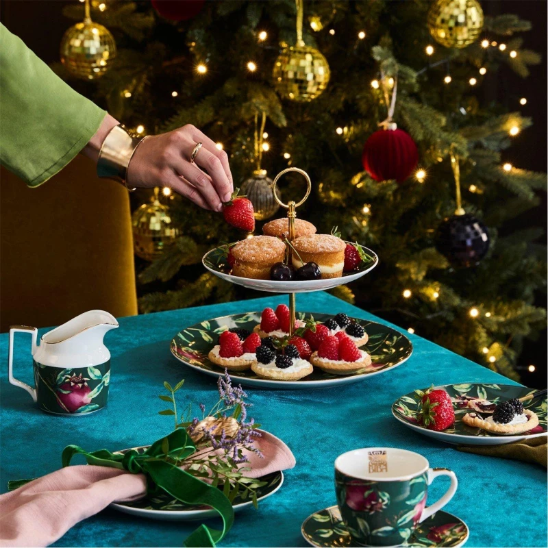 Image of Biba Biba Printed Cake Stand - Multi Multi One Size