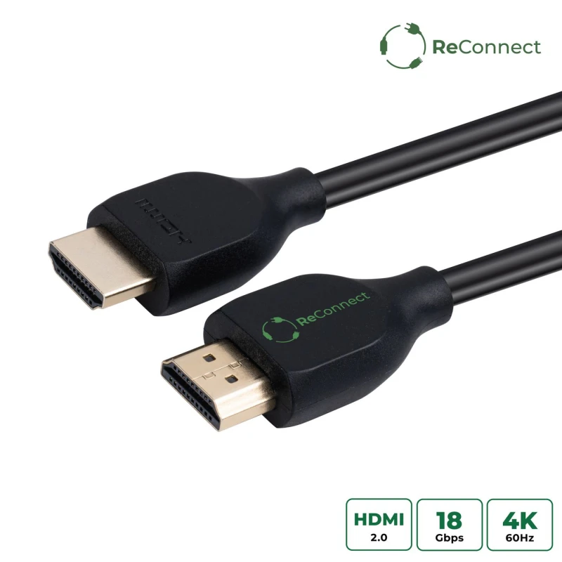 Image of Microconnect ECO-MC-HDM19190.5V2.0 HDMI cable 0.5 m HDMI Type A (Stand