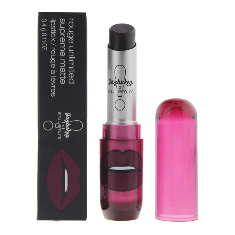 Image of Shu Uemura Rouge Unlimited Supreme Matte Yazbukey Grape Jam Lipstick 3.4g