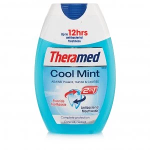 Image of Theramed 2 In 1 Cool Mint 75ml