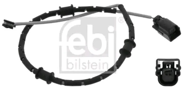 Image of FEBI BILSTEIN 47375 Brake Pad Wear Sensor Front Axle Warning Contact,brake pad wear (407)