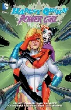 Image of harley quinn and power girl