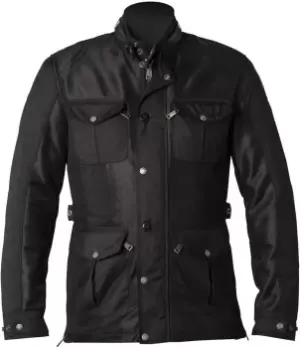 Image of Helstons Field Mesh Motorcycle Textile Jacket, black, Size XL, black, Size XL