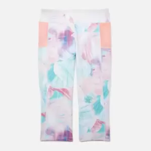 Image of Guess Girls Capri Leggings - Abstract Flowers - 12 Years