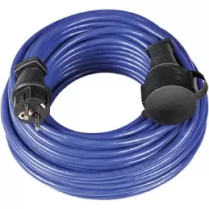 image of Brennenstuhl 1169820 Current Cable extension Blue 25.00 m