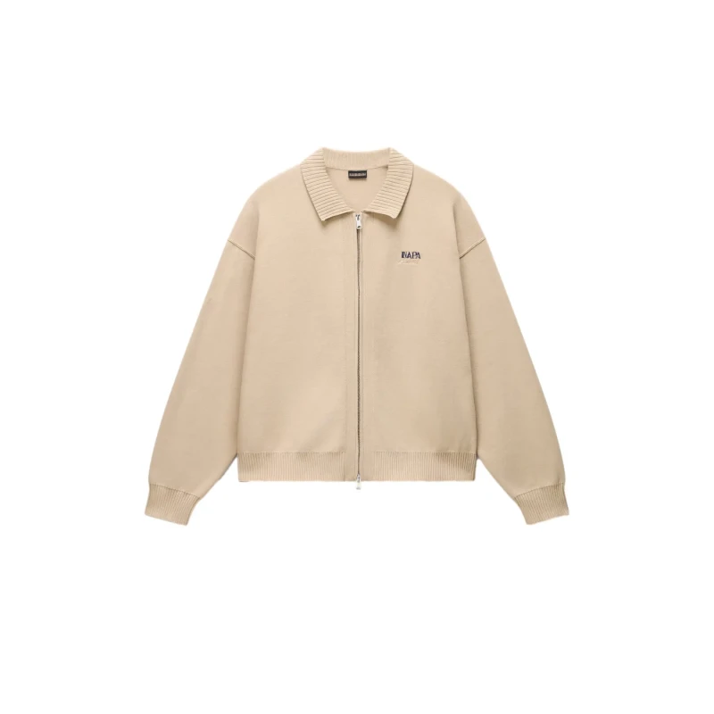 Image of Sweater Napapijri Optical Beige Male M