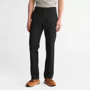 Image of Timberland Squam Lake Stretch Chinos For Men In Black Black, Size 29x32