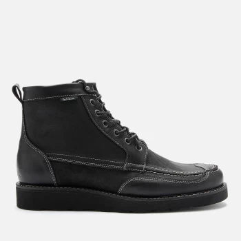 Image of Paul Smith Mens Tufnel Suede Lace Up Boots - Black - UK 10