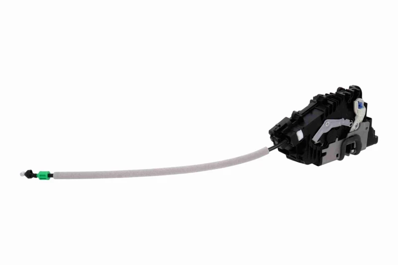 Image of VEMO V30-85-0081 Door Lock Green Mobility Parts with central locking, Right Front Door Lock (1361)
