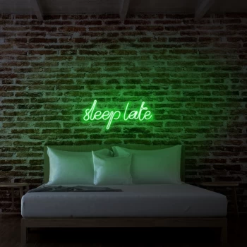 image of Sleep Late - Green Green Wall Lamp