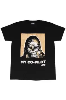 image of My Co-Pilot Chewbacca Boyfriend T-Shirt