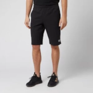 image of Emporio Armani EA7 Core ID Logo Jersey Shorts Black Size L Men