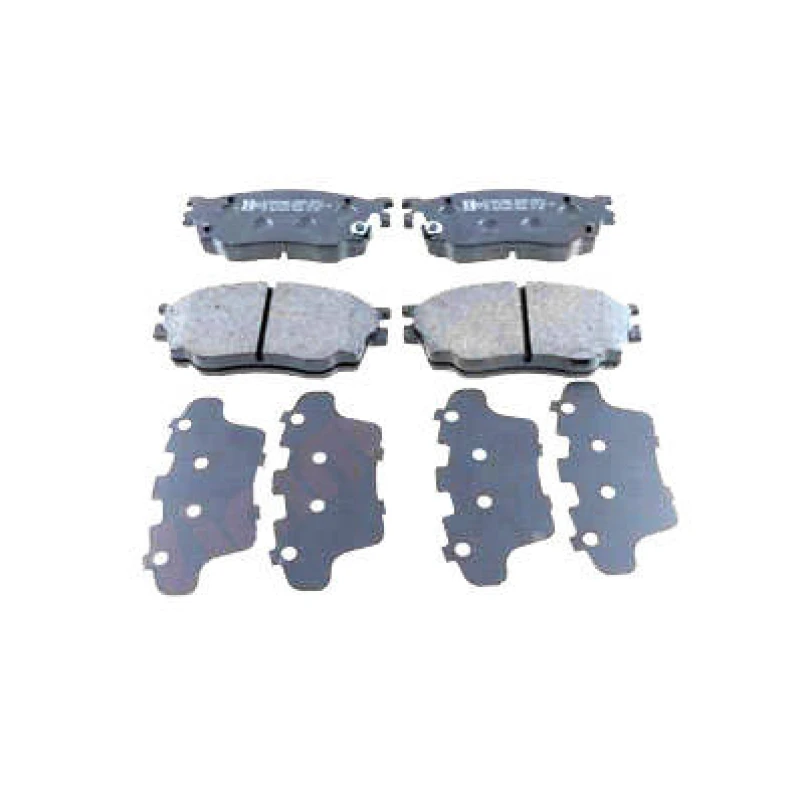 Image of ZIMMERMANN 24246.170.1 Brake pad set Front Axle, with acoustic wear warning, Photo corresponds to scope of supply Brake Pad Set,disc brake (402)