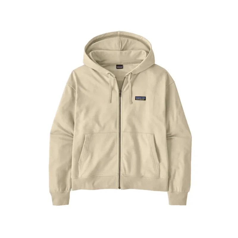 Image of Womens zip-up hoodie Patagonia Ahnya Beige Female L