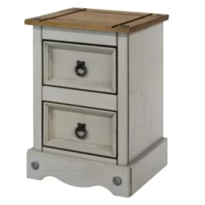 image of Stirling 2 drawer petite bedside cabinet