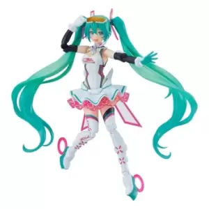 image of Hatsune Miku GT Project Figma Action Figure Racing Miku 2021 Ver. 14 cm