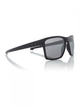 image of Oakley Matte Black OO9341 Sliver XL rectangle sunglasses Black