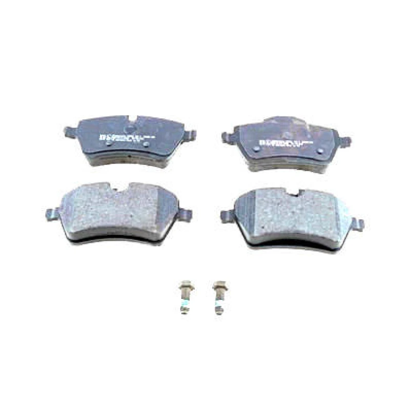 Image of ZIMMERMANN 23984.180.1 Brake pad set Front Axle, prepared for wear warning indicator, Photo corresponds to scope of supply, with bolts/screws Brake P