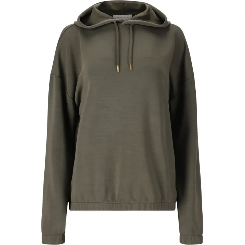 Image of Womens hooded sweatshirt Athlecia Namier Vert Female 34