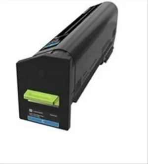 image of Lexmark 24B6512 Cyan Laser Toner Ink Cartridge