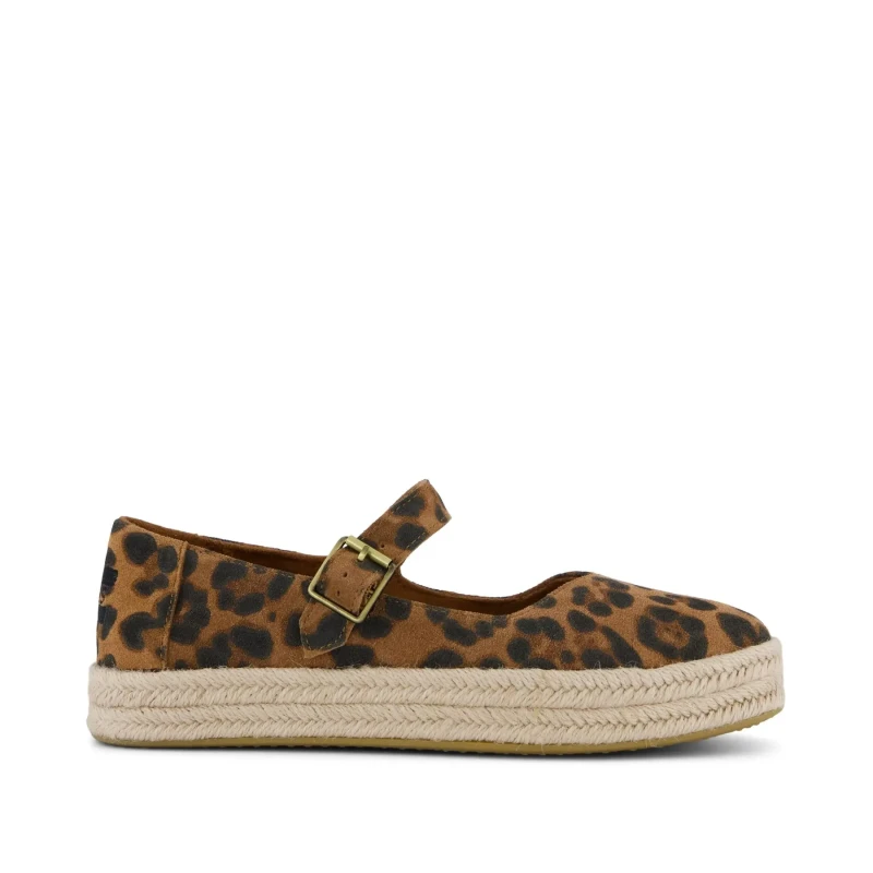 Image of TOMS Womens espadrilles Toms Caroline Mary Jane Marron Female 37,5