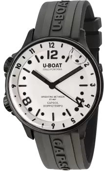 Image of U-Boat Watch Capsoil Doppiotempo 45 DLC White