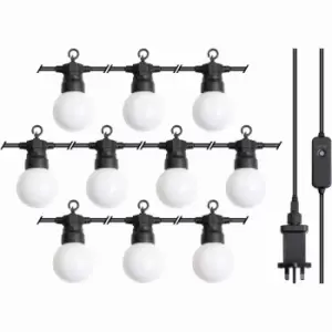 Image of Luxform 24V 10 Bulb Opal LED String Light Honolulu