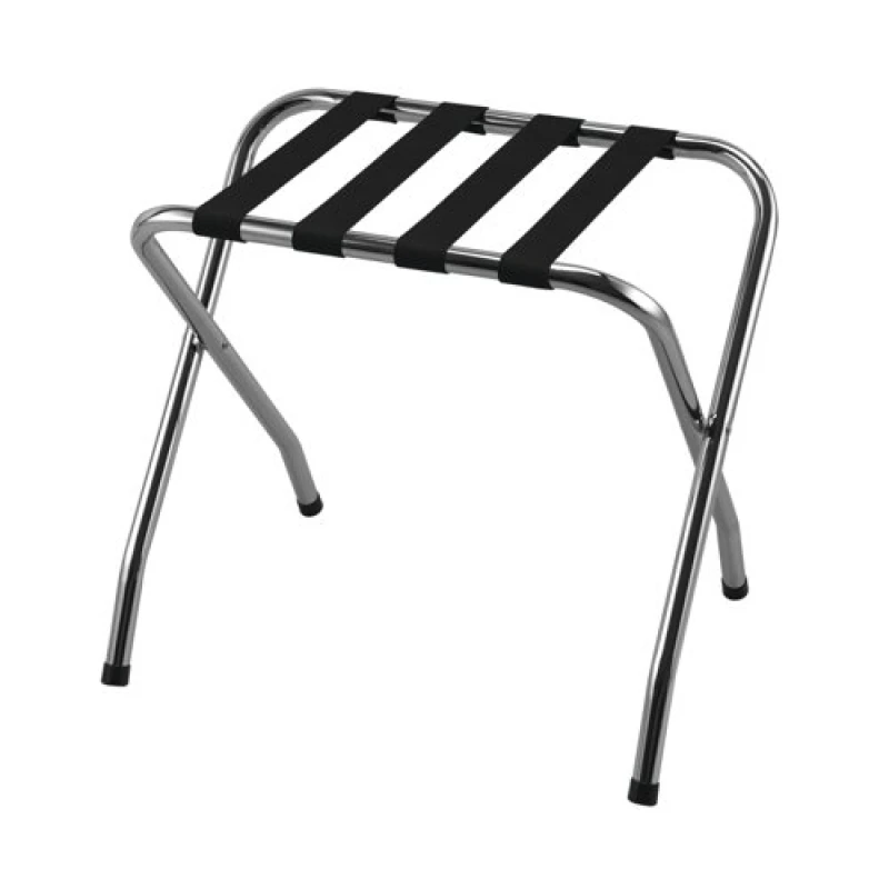 Image of Ashton Metal Luggage Rack Chrome (Pack of 4) 5996