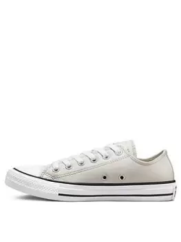 image of Converse Chuck Taylor All Star Millennium Glam Hi-Tops - Off White, Size 7, Women