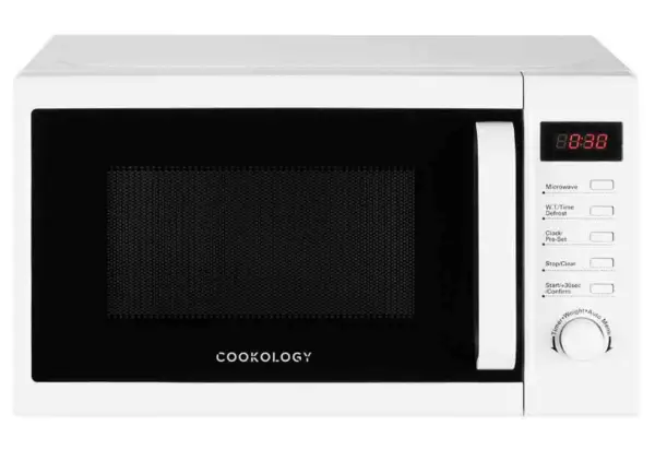 image of Cookology CFSDI20LWH 20L 800W Digital Microwave