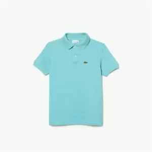 image of Lacoste Pique Polo Shirt Juniors - Blue