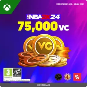 Image of NBA 2K24 75,000 VC Xbox One Series X Digital Voucher