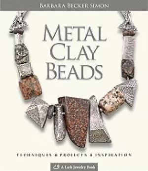 Image of metal clay beads techniques projects inspiration