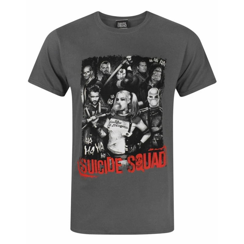 Image of DC Comics Short Sleeved T-Shirt Grey unisex