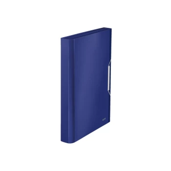 image of Style A4 Expanding File with 6 Compartments, Titan Blue - Outer Carton of 5